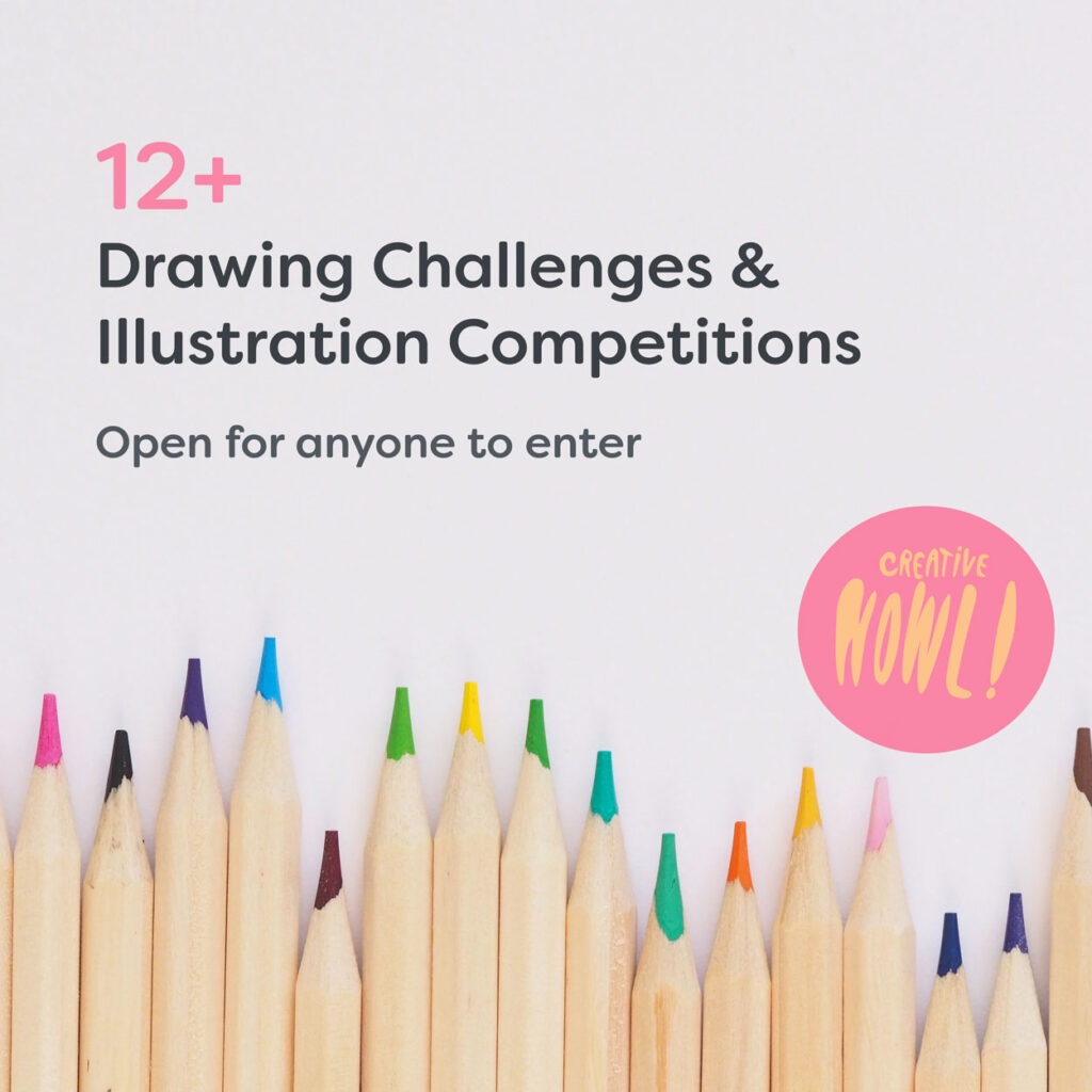 12+ Drawing Challenges & Illustration Competitions Open for Anyone to
