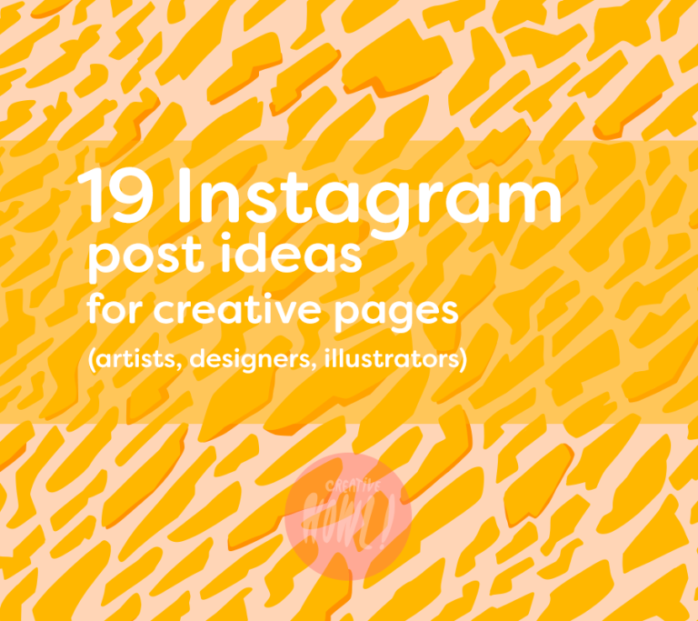 19 Creative Instagram Post ideas for Illustrators - Create interesting ...