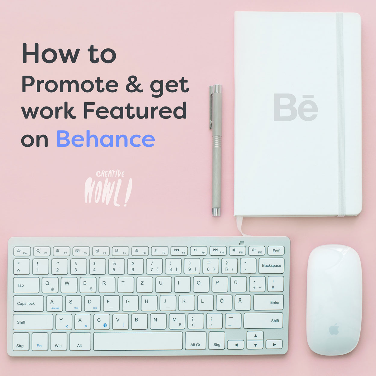 How to Promote & get work Featured on Behance