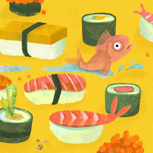 Sushi Escape by Marian Blair
