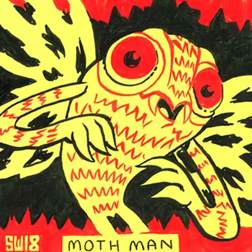 Post-It Show Monsters by Sam Washburn