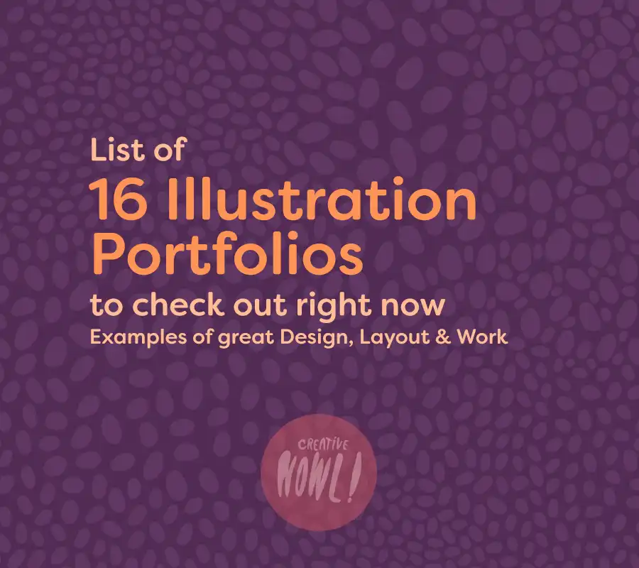 16 Illustration Portfolios to check out - Examples of great Design & Artwork