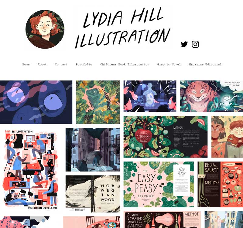 16 Illustration Portfolios To Check Out Examples Of Great Design Artwork