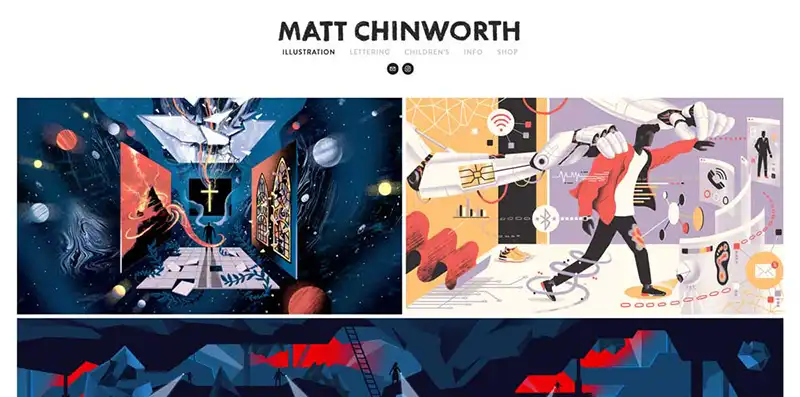 16 Illustration Portfolios To Check Out Examples Of Great Design Artwork