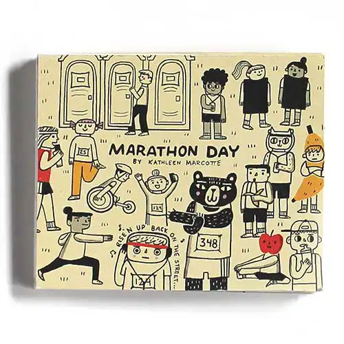 Marathon Day by Kathleen Marcotte