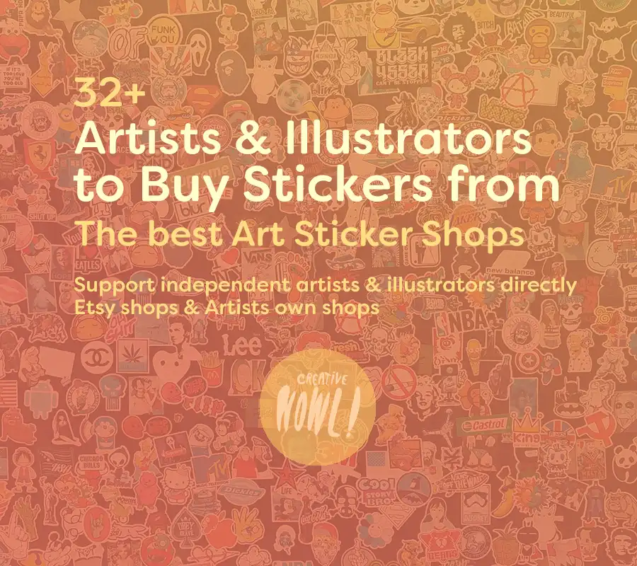 Buy stickers from artists & illustrators