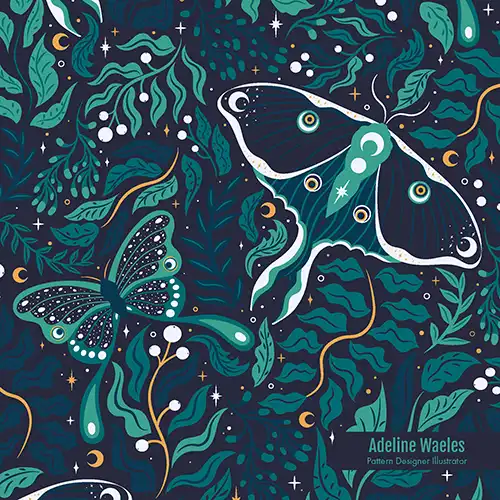 Adeline Waeles – Pattern Designer & Illustrator based in France