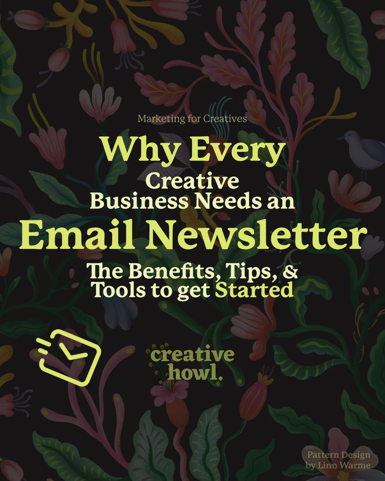 Email Newsletter for creatives